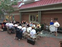 Haddonfield Pickup Band Playing on the Street